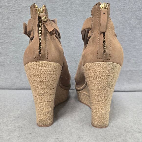 UGG Jolina Strappy Cut Out Wedges Size 10 - Picture 4 of 11